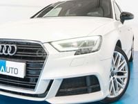 Usado Audi A3 S-Line 116 CV (85 kW) 2019 Blanco Berlina