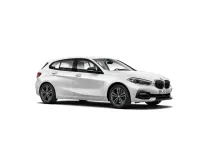 Begagnad BMW 118 Shadowline 150 HK (110 kW) 2021 Vit Halvkombi