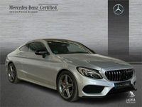 Usado Mercedes C220 Avantgarde 170 CV (125 kW) 2017 Plata iridio Coupe