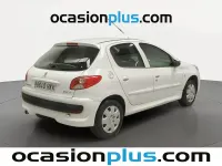 Usado Peugeot 206 60 CV (44 kW) 2012 Blanco Berlina