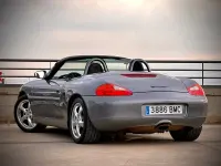 Usado Porsche Boxster 220 CV (161 kW) 2001 Gris / plata Descapotable