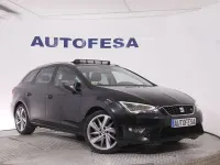 Usado Seat Leon ST FR 150 CV (110 kW) 2014 Negro Familiar