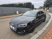 Usado Audi A5 S-Line 218 CV (160 kW) 2016 Negro Coupe