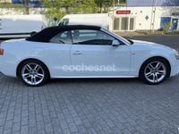 Usado Audi A5 Cabriolet S-Line 177 CV (130 kW) 2015 Blanco Descapotable