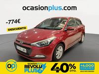 Usado Hyundai i20 GO! 84 CV (61 kW) 2016 Rojo