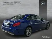 Usado Mercedes C200 160 CV (117 kW) 2020 Azul Berlina