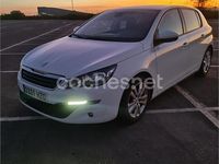 Usado Peugeot 308 Active 125 CV (91 kW) 2014 Blanco Berlina