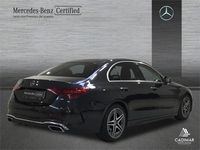 Usado Mercedes C220 AMG line 200 CV (147 kW) 2021 Gris Berlina