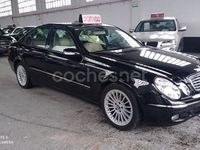 Usado Mercedes E220 Elegance 150 CV (110 kW) 2006 Negro Berlina