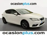 Usado Seat Leon Style 110 CV (80 kW) 2018 Blanco Berlina