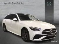 Usado Mercedes C300e 313 CV (230 kW) 2023 Manufaktur blanco opalita brig Familiar