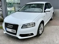 Usado Audi A3 S-Line 105 CV (77 kW) 2013 Blanco Berlina