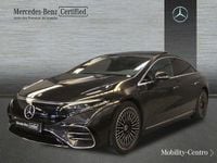 Usado Mercedes EQS450+ AMG line 264 kW (360 CV) 2023 Verde olivo mate Berlina