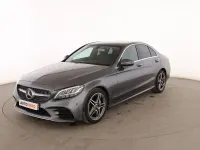 Usado Mercedes C200 AMG line 197 CV (144 kW) 2020 Gris Berlina