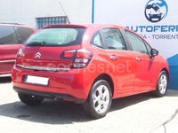 Usado Citroën C3 PureTech 82 CV (60 kW) 2017 Rojo Utilitario
