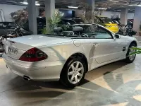 Usado Mercedes SL500 306 CV (225 kW) 2004 Gris / plata Descapotable