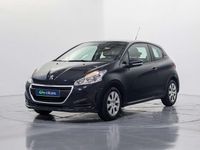 Usado Peugeot 208 Access 82 CV (60 kW) 2016 Negro Utilitario