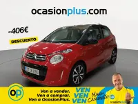 Usado Citroën C1 PureTech 82 CV (60 kW) 2017 Rojo Utilitario