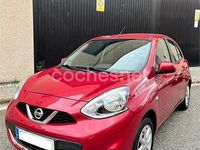 Usado Nissan Micra Tekna 80 CV (58 kW) 2017 Granate Utilitario