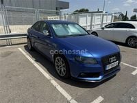Usado Audi A4 143 CV (105 kW) 2012 Azul Berlina