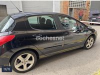 Usado Peugeot 308 SW Premium 120 CV (88 kW) 2009 Negro Familiar