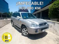 Usado Hyundai Santa Fe GLS 145 CV (106 kW) 2002 Gris / plata SUV