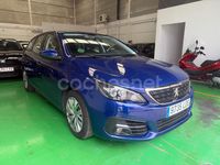 Usado Peugeot 308 SW Active 130 CV (95 kW) 2021 Azul Familiar