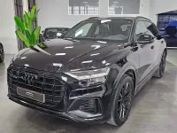 Usado Audi Q8 S-Line 340 CV (250 kW) 2021 Negro SUV