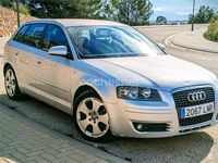Usado Audi A3 Ambition 140 CV (102 kW) 2008 Gris / plata Berlina