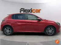 Usado Peugeot 208 Active 100 CV (73 kW) 2021 Rojo Utilitario