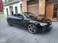 Usado Audi A5 Cabriolet S-Line 190 CV (139 kW) 2015 Negro Descapotable