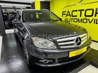 Usado Mercedes C200 Avantgarde 136 CV (100 kW) 2007 Gris / plata Familiar