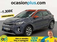 Usado Kia Stonic 84 CV (61 kW) 2021 Gris SUV