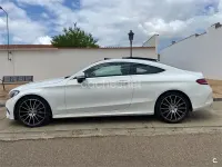 Usado Mercedes C220 170 CV (125 kW) 2016 Blanco Coupe