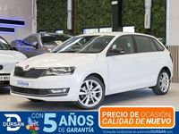 Usado Skoda Rapid Style 110 CV (80 kW) 2018 Blanco Utilitario