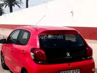 Usado Peugeot 108 Allure 72 CV (52 kW) 2018 Rojo Berlina