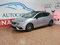 Usado Seat Leon FR 190 CV (139 kW) 2019 Gris / plata Berlina