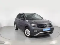 Usado VW T-Cross Advance 110 CV (80 kW) 2022 Gris SUV