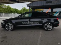 Usado Audi A3 105 CV (77 kW) 2014 Negro Berlina