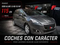 Usado Peugeot 5008 Allure 115 CV (84 kW) 2014 Gris / plata Monovolumen