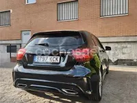 Usado Mercedes A200 AMG line 136 CV (100 kW) 2017 Negro Berlina