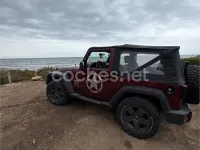 Usado Jeep Wrangler Sport 177 CV (130 kW) 2008 Granate SUV