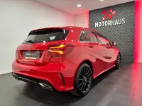 Usado Mercedes A200 AMG line 136 CV (100 kW) 2016 Rojo Berlina