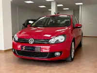 Usado VW Golf VI 140 CV (102 kW) 2009 Rojo Berlina