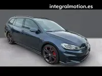 Usado VW Golf VII GTD 183 CV (134 kW) 2018 Azul Familiar