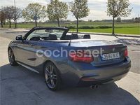 Usado BMW 220 Shadowline 190 CV (139 kW) 2015 Gris / plata Descapotable