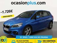 Usado BMW 218 Active Tourer 150 CV (110 kW) 2018 Azul Monovolumen