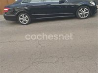 Usado Mercedes E220 Elegance 170 CV (125 kW) 2011 Negro Berlina