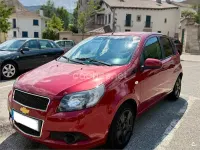 Usado Chevrolet Aveo LS 84 CV (61 kW) 2012 Rojo Berlina