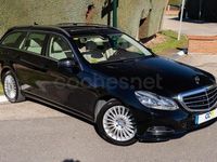 Usado Mercedes E300 Avantgarde 231 CV (169 kW) 2013 Negro Familiar